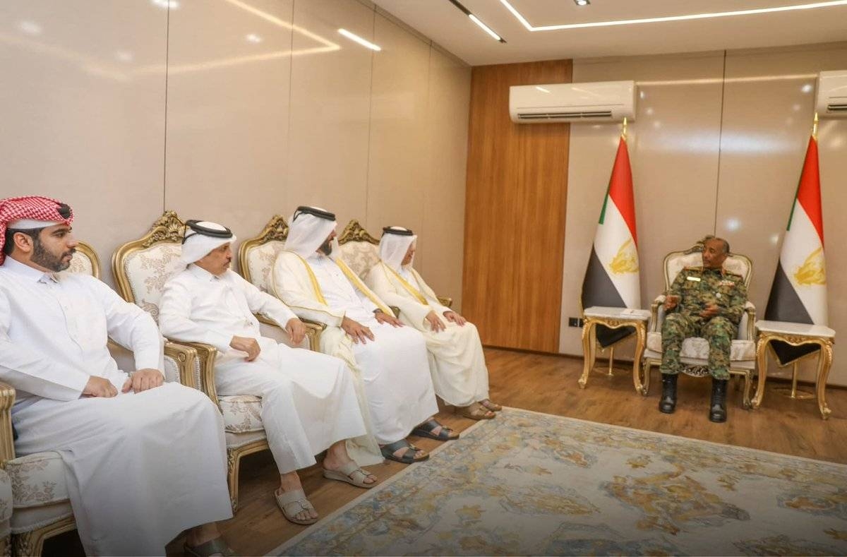 Sudan's Chairman of Transitional Sovereignty Council meets Qatar's Ambassador