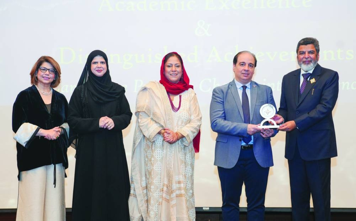 TNG leadership presenting token of appreciation to Waseem Kotoub - British Council.
