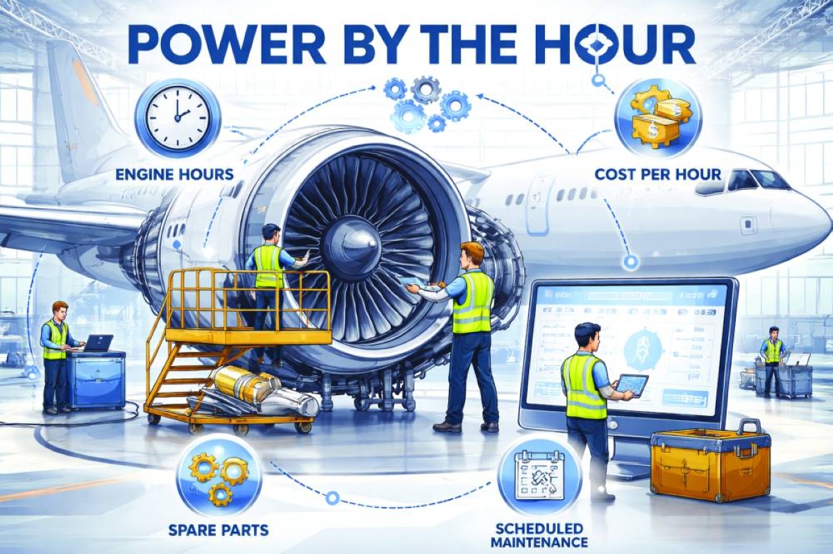 ‘Power by the hour’ heralds a radical shift in aviation economics