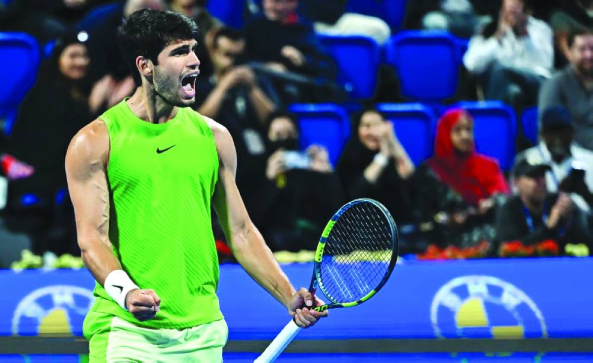Alcaraz edges past defending champion Rublev to reach Qatar Open final