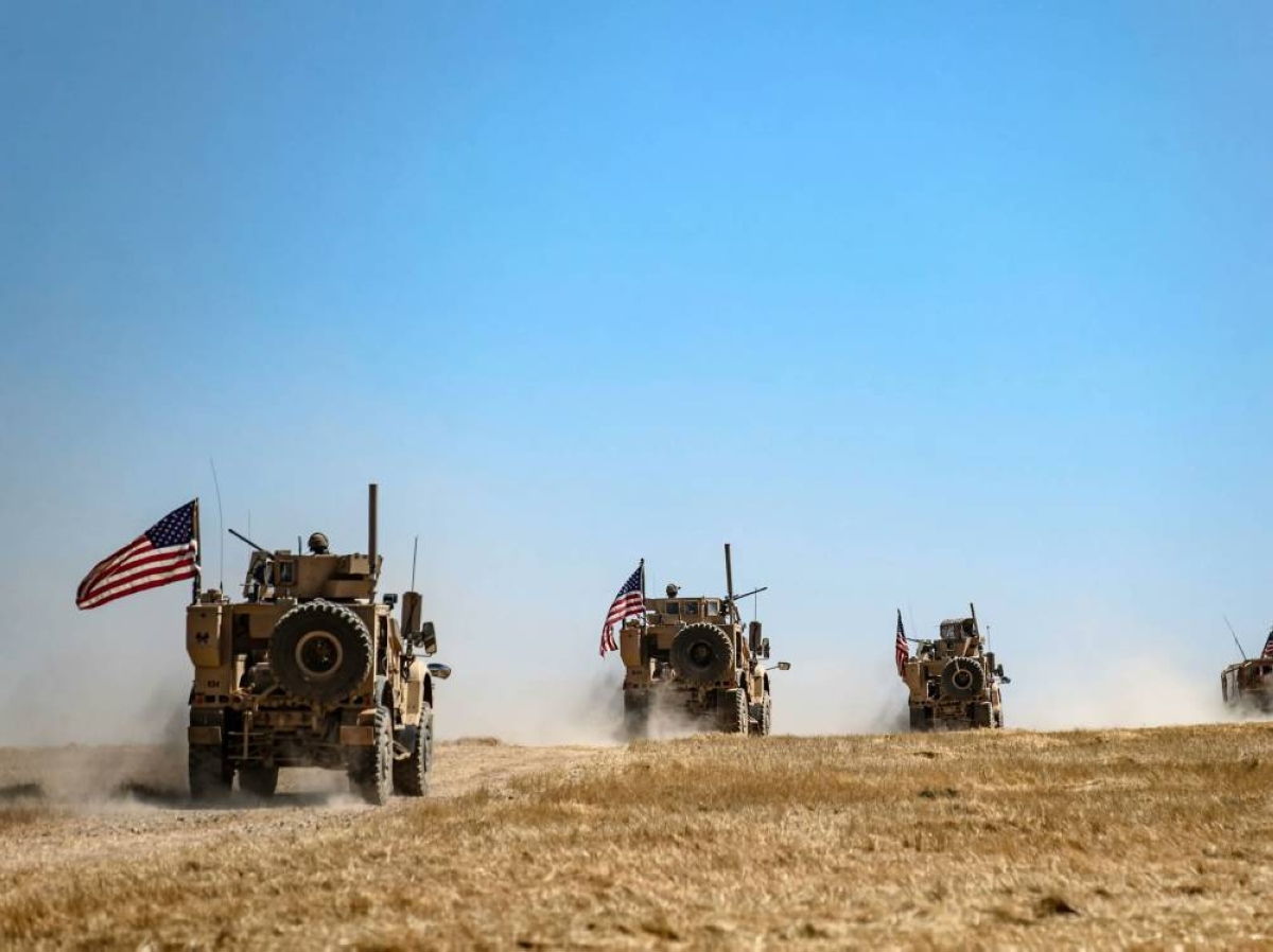 US forces begin withdrawal from major base in Syria towards Northern Iraq