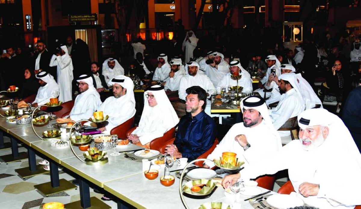 The Qatar Tourism Awards' Alumni Network Ghabga at Barahat Msheireb on Sunday. PICTURES: Thajudheen