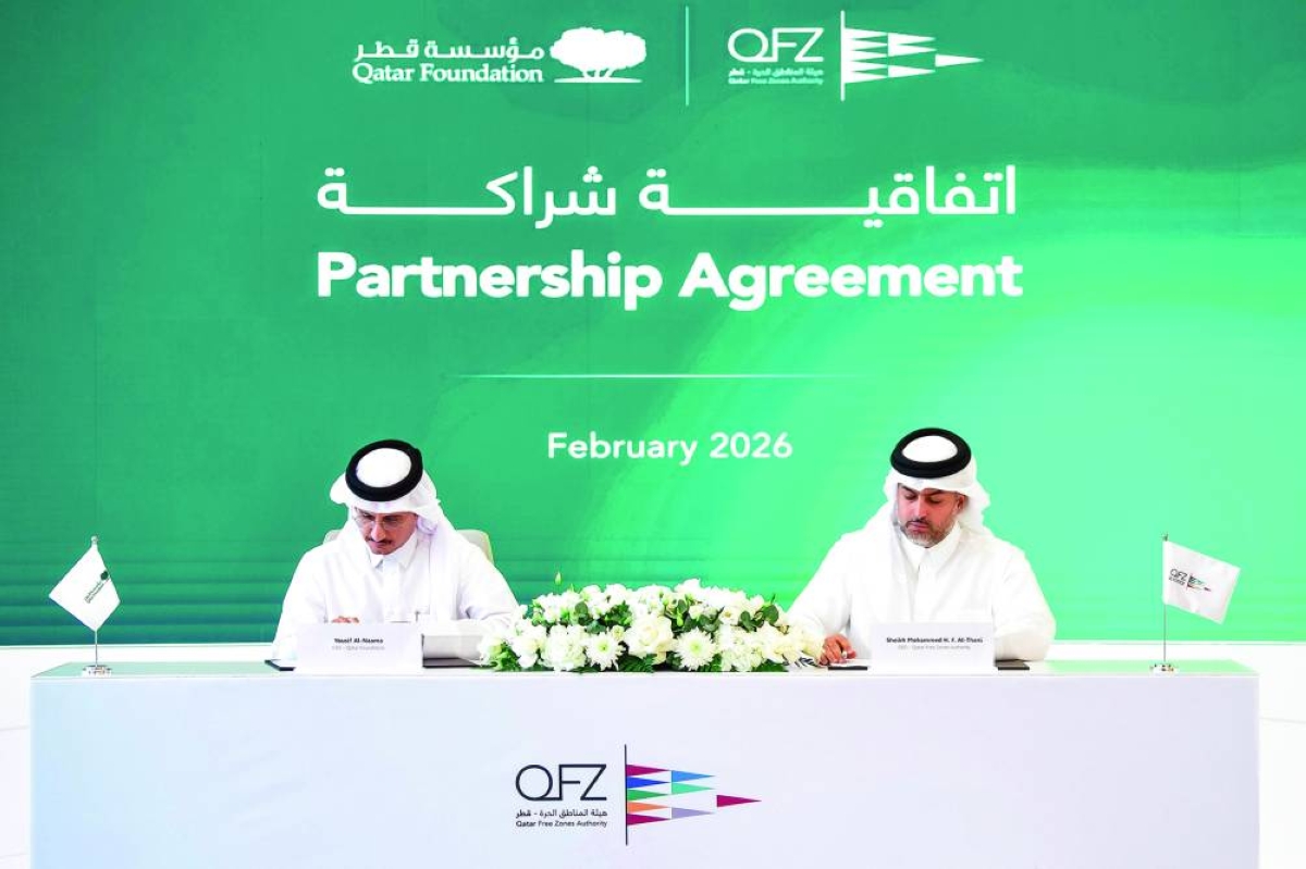 QFZ, Qatar Foundation sign agreement to advance climate action, sustainable development in Qatar
