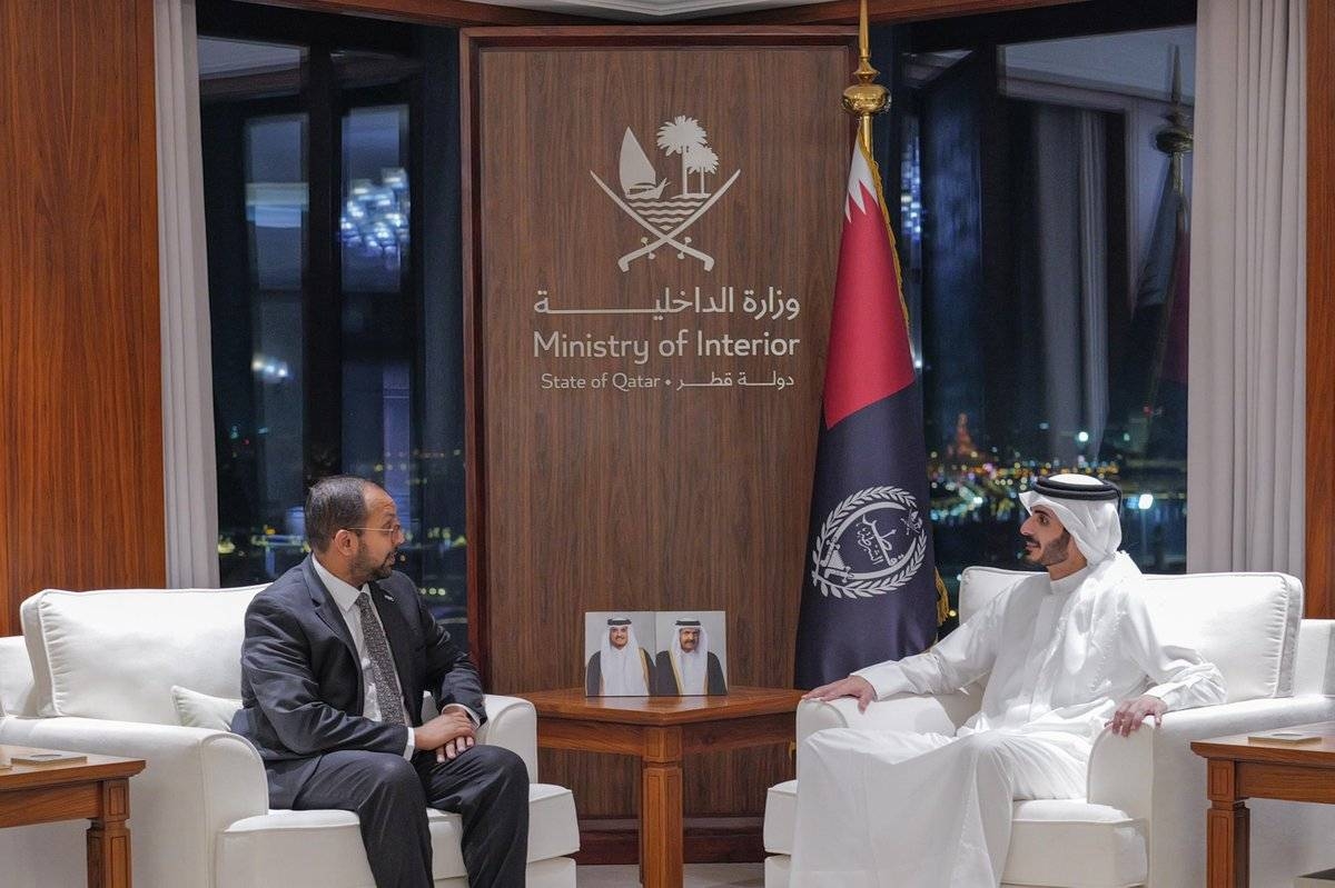 Minister of Interior meets with UK Ambassador