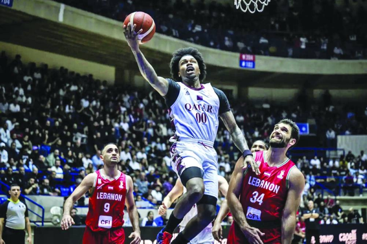 
Qatar sit second in Group D on three points following a narrow 75-74 defeat to Lebanon before responding with an impressive 86-83 away win in the opening window. 