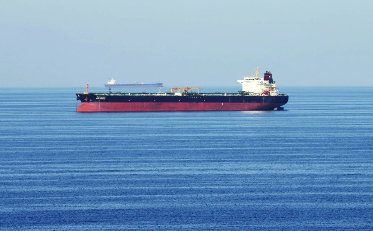 
Oil tankers pass through the Strait of Hormuz (file). More than 20% of global oil is moved through the Strait of Hormuz. 