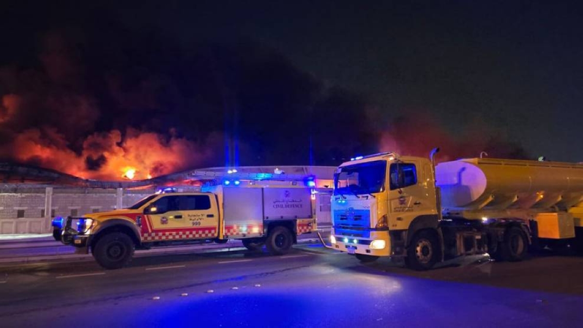 Bahrain reports Iranian attack on offshore facility near Salman Port