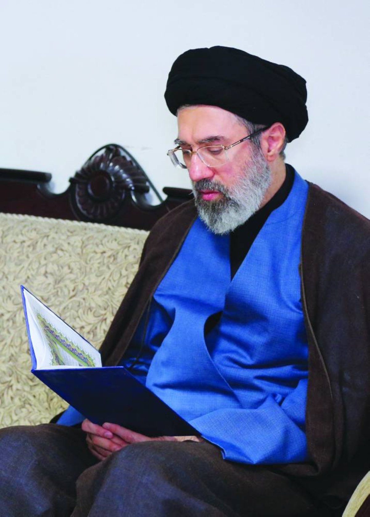 File photo shows Mojtaba Khamenei.