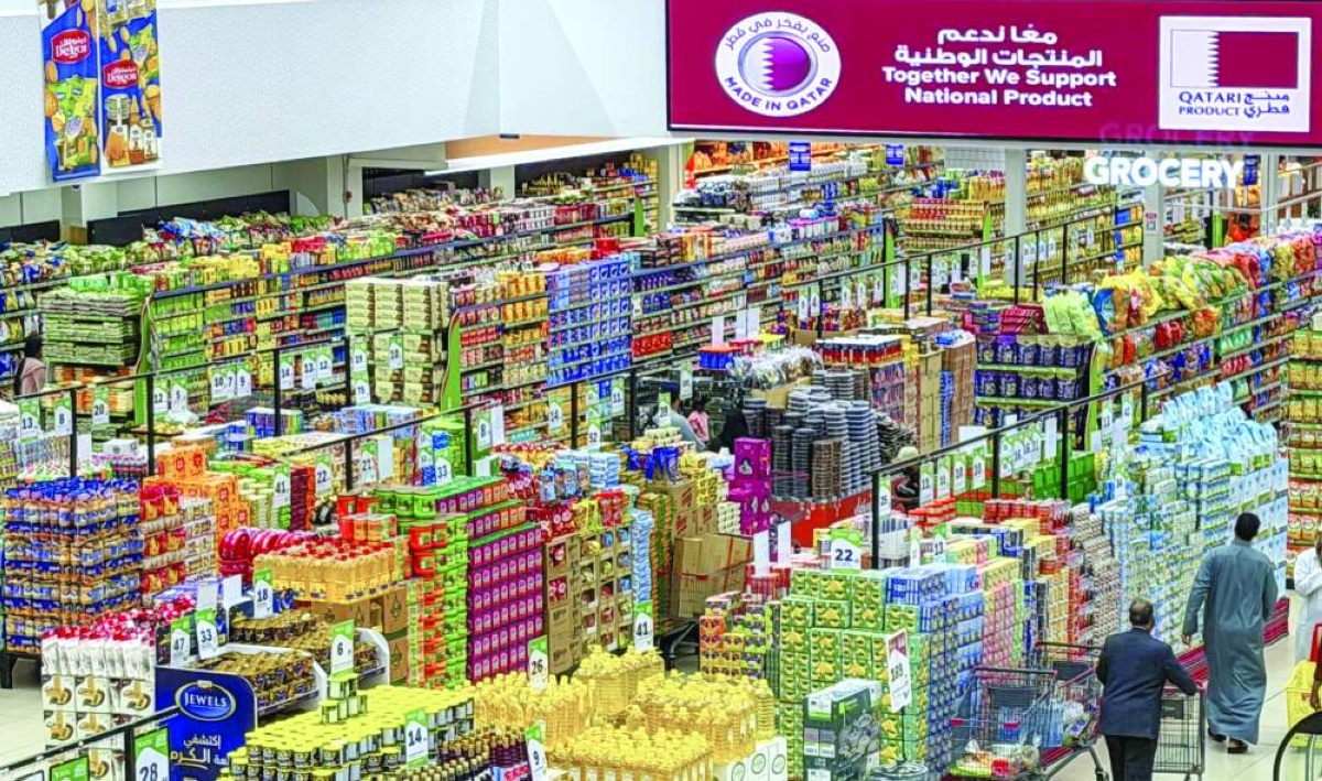 
Well-stocked stalls of a hypermarket on Saturday. PICTURE: Thajudheen 