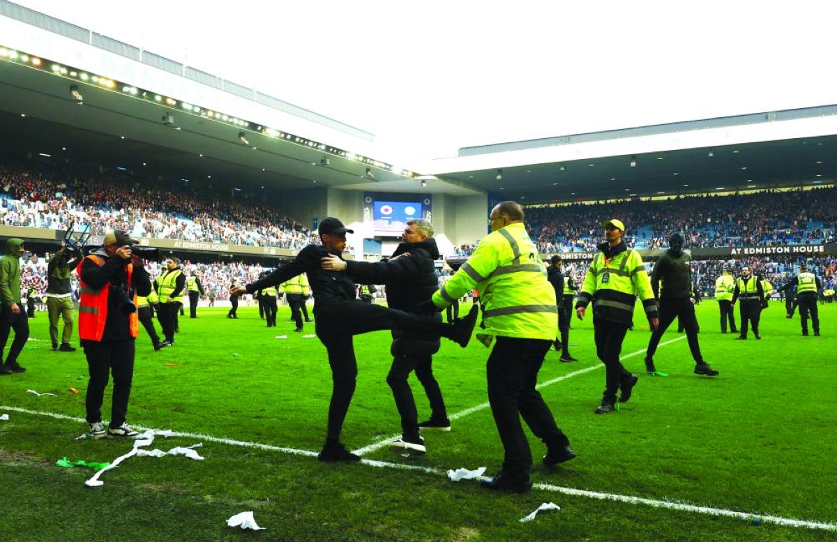 Soccer Football - Scottish League Cup - Quarter Final - Rangers v Celtic - Ibrox, Glasgow, Scotland, Britain - March 8, 2026. REUTERS