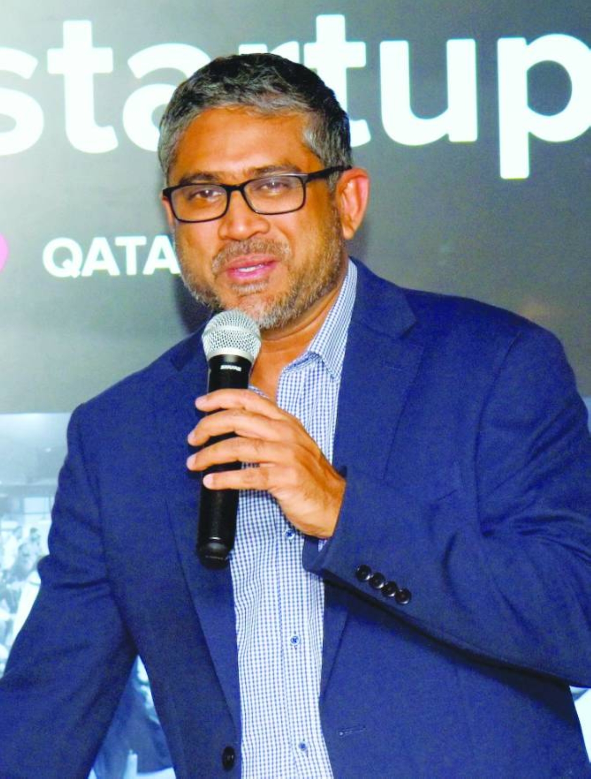 Startup Grind Doha chapter director Indica Amarasinghe.