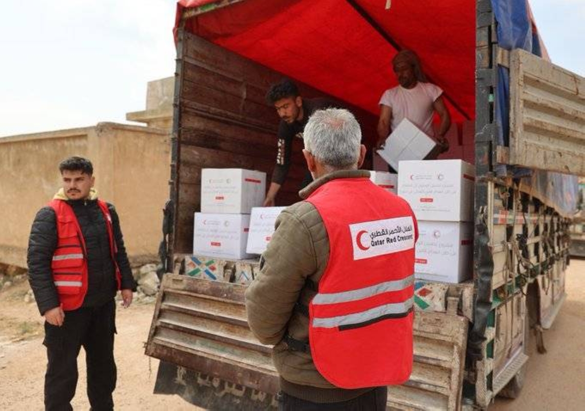 Qatar Red Crescent Society improves access to food for vulnerable Syrian families