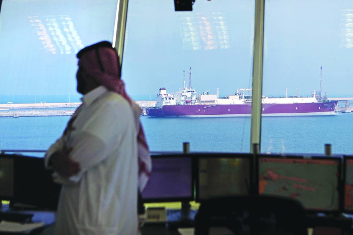 A view of the Ras Laffan Industrial City, Qatar's principal site for production of liquefied natural gas and gas-to-liquids. Fitch assumes QatarEnergy and its foreign partners will continue to invest in expanding production after the current conflict.