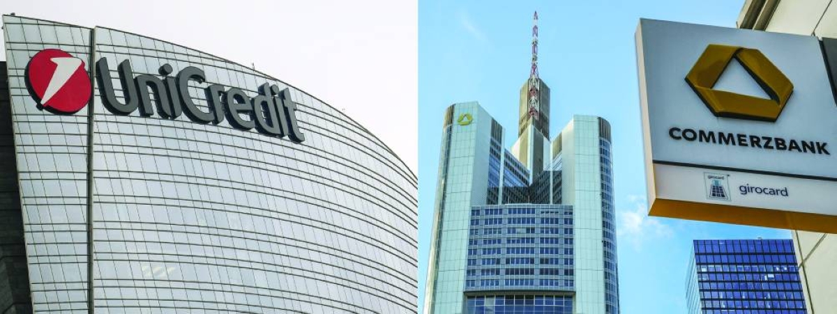 Italian bank UniCredit on Monday made a $40bn takeover offer for Commerzbank, sparking fury from Berlin and a defiant vow from the German lender to defend its independence