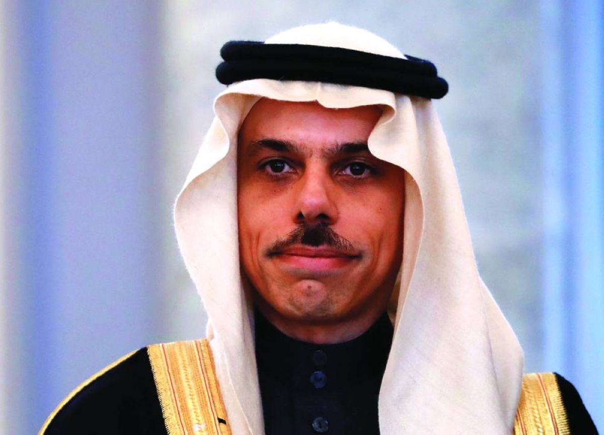 FILE PHOTO: New ambassador of Saudi Arabia to Germany Prince Faisal bin Farhan Al Saud poses for the media after his diplomatic accreditation at Bellevue Palace in Berlin, Germany, March 27, 2019.   REUTERS