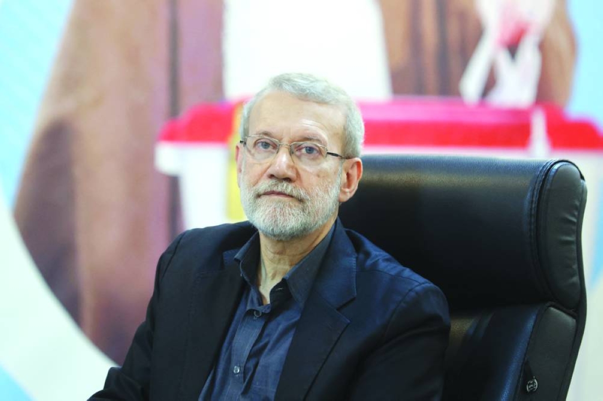 Ali Larijani, former chairman of the parliament of Iran, registers as a candidate for the presidential election at the Interior Ministry, in Tehran, Iran May 31, 2024. REUTERS