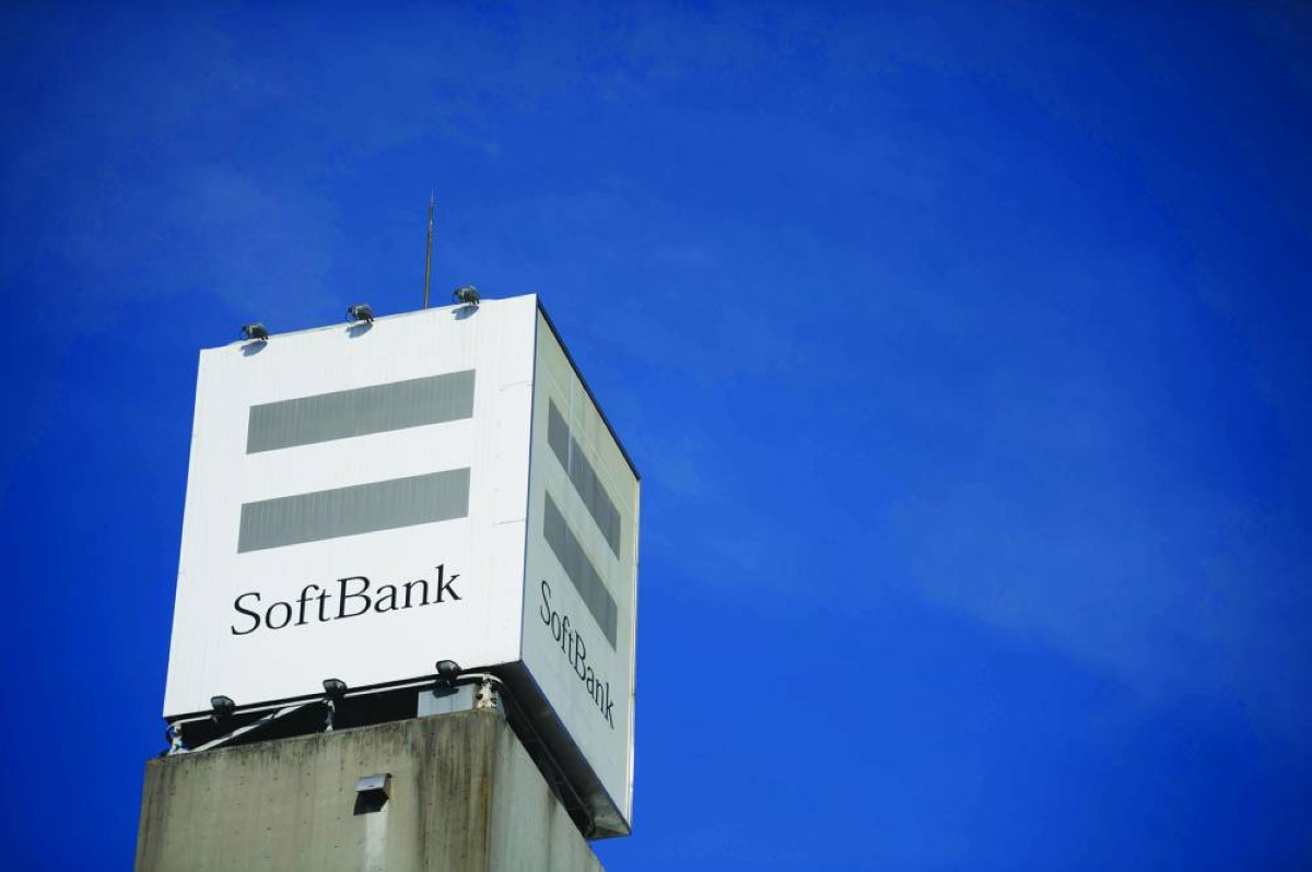 
A SoftBank Corp store in Tokyo. SoftBank is working to build a massive AI data centre on federally owned land in Ohio that it’s planning to power with roughly $33bn worth of natural gas-fired electricity to be installed by the end of the decade. 