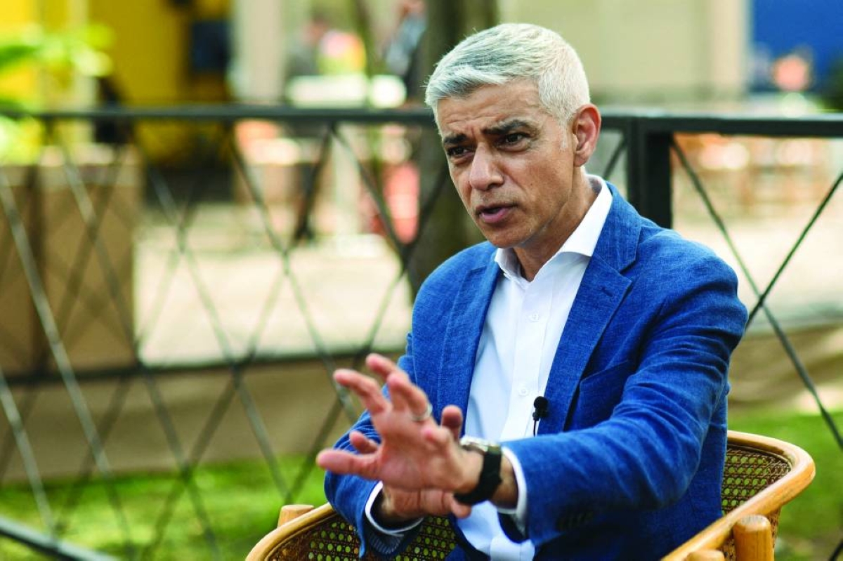Mayor of London and co-chair of C40 Cities, Sadiq Khan, speaks during an interview as he attends the COP30 Local Leaders Forum at the Museum of Modern Art in Rio de Janeiro, Brazil. (Reuters/File Photo)