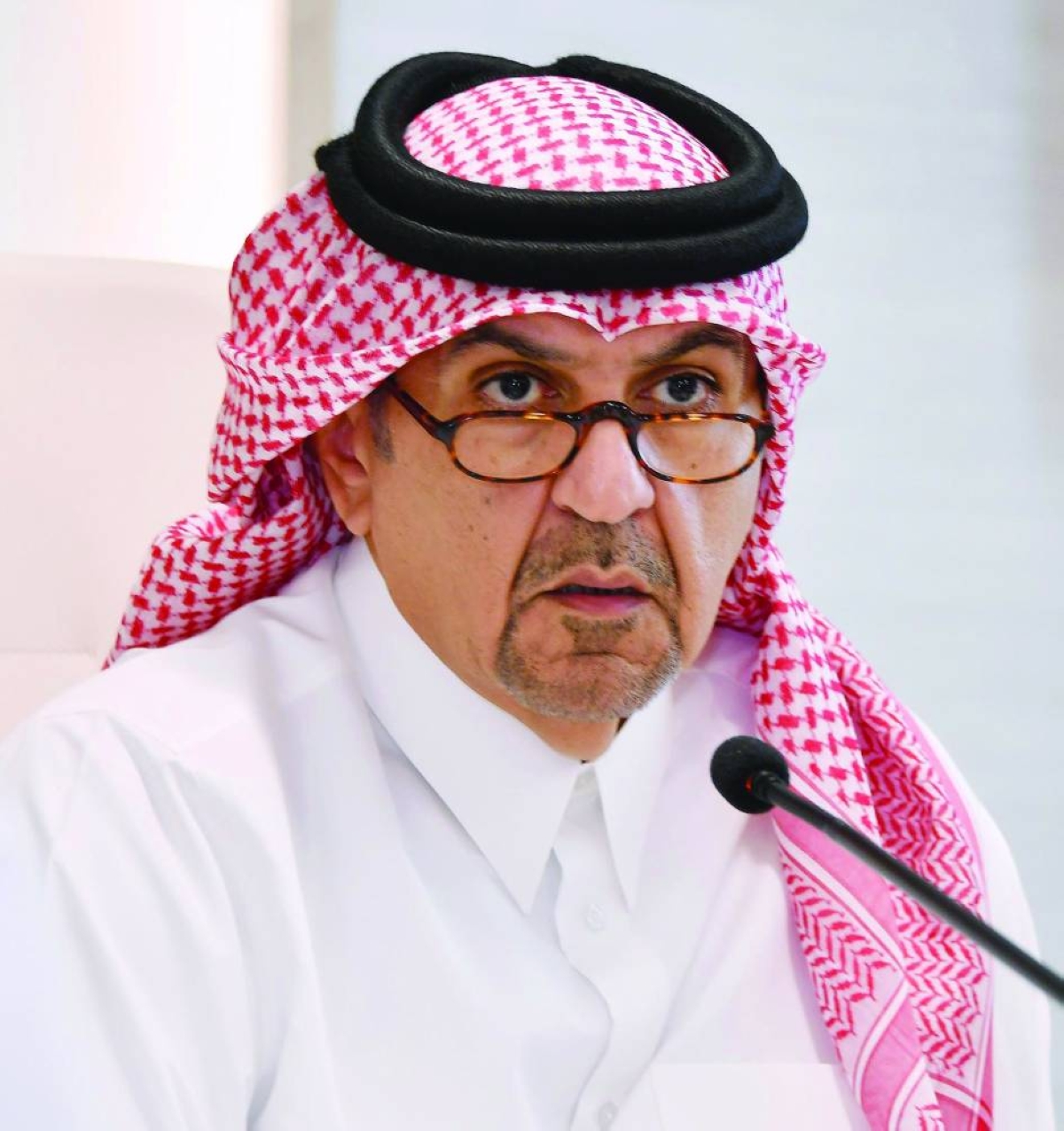 Qatar Chamber board member Sheikh Hamad bin Ahmed bin Abdullah al-Thani, who is also the chairman of the chamber's Tourism Committee.