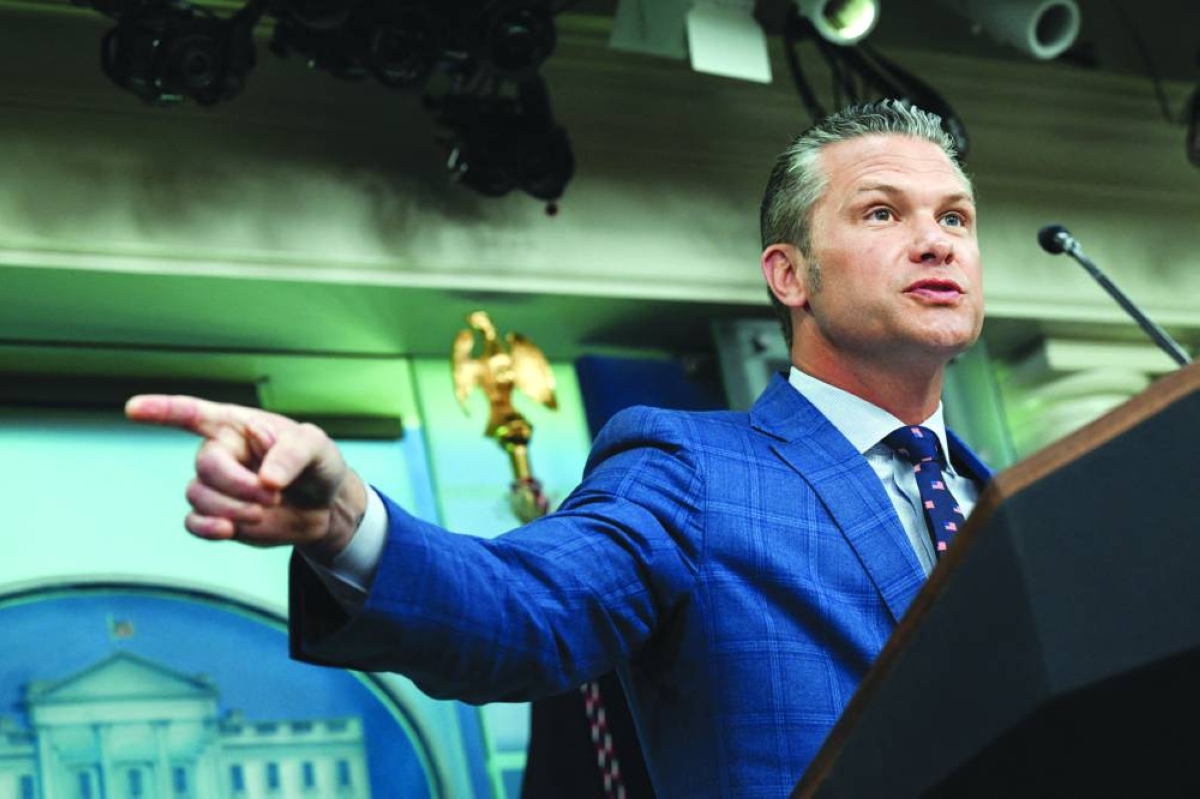 Defence Secretary Pete Hegseth