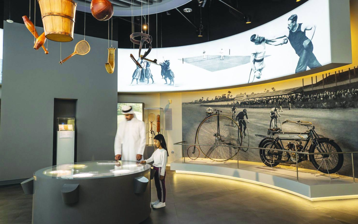 3-2-1 Qatar Olympic and Sports Museum. PICTURE: Qatar Museums