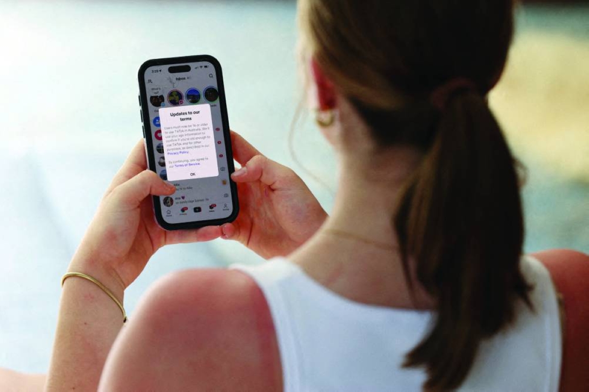 
The ban requires platforms to take “reasonable steps” to keep under-16s from having an account or face fines of up to A$49.5mn ($34mn). (Reuters/File Photo) 