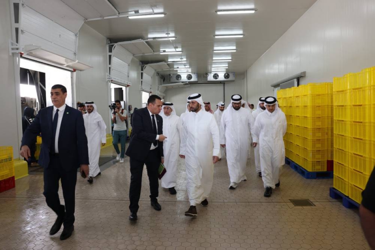 Minister of Municipality visits Mazzraty to review poultry and dairy projects strengthening Qatar’s food security ecosystem