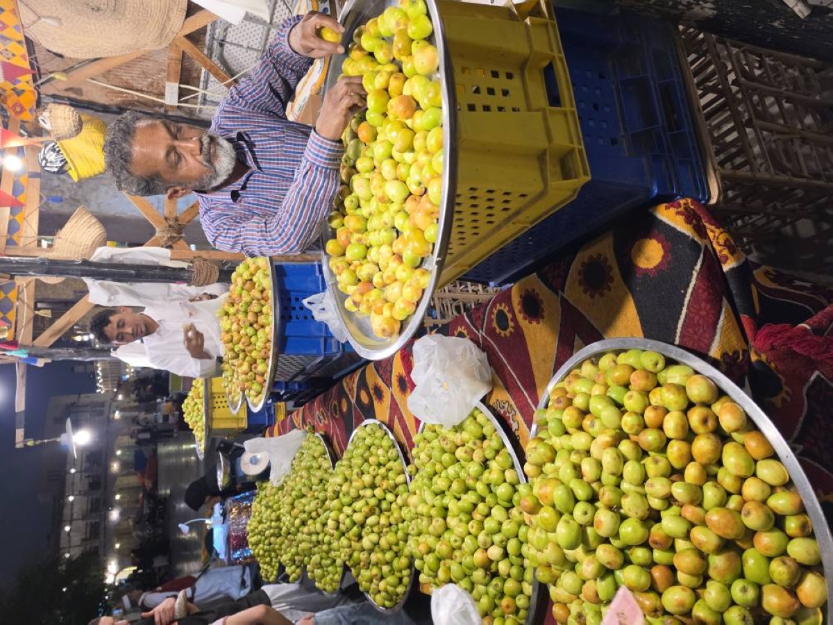 The historic marketplace remains busy, even as the type of visitors changes. PICTURES: Joey Aguilar