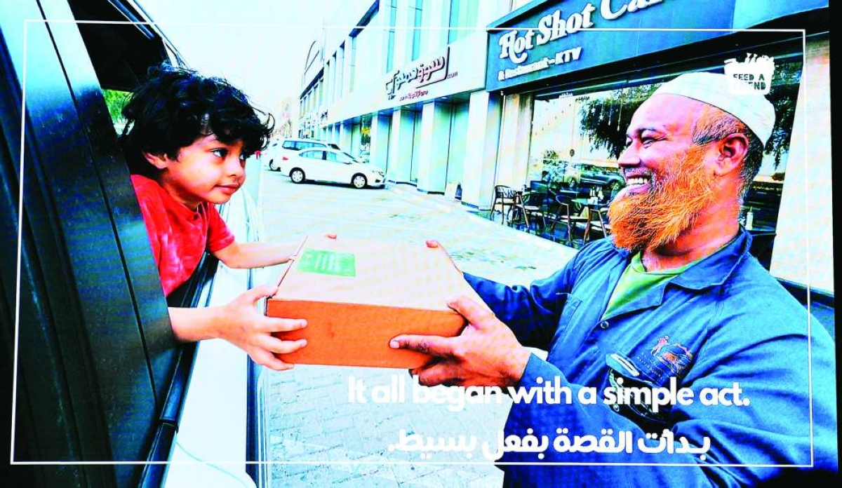 Feeda Friend supplies food packs to the needy. 
PICTURES: Shaji Kayamkulam