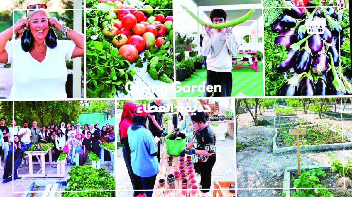 It supplies free organic vegetables.