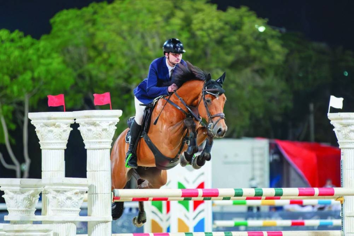 Saudi rider Khaled al-Hadi claimed first and third place on Carlton de Sauvageonn and Capoen in the Silver Tour at Hathab Thursday.