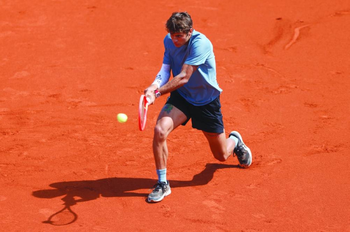 ATP 500 - Munich Open - MTTC Iphitos, Munich, Germany - April 18, 2026
Italy's Flavio Cobolli in action during his semi final match against Germany's Alexander Zverev REUTERS/Michaela Stache