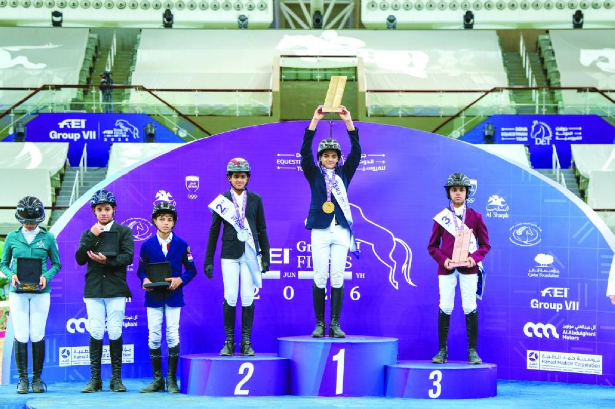 In the Junior Final of the Regional Group VII Individual category, Emirati rider Hassan Majid al-Nuaimi won the title, ahead of compatriot Khalid Ahmed al-Muhairi and Qatar's Mohammed Hamza al-Kuwari.