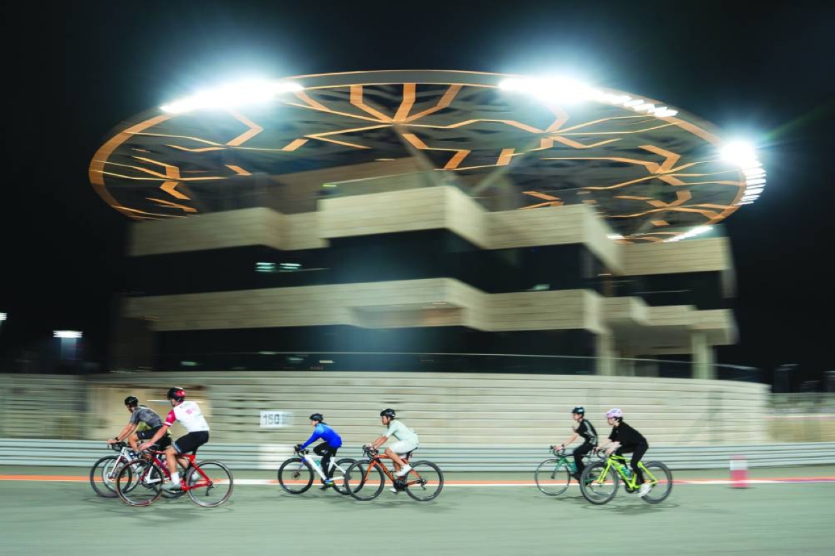 
Open to runners, walkers and cyclists alike, participants took to the same asphalt that hosts Formula 1 and MotoGP races. 
