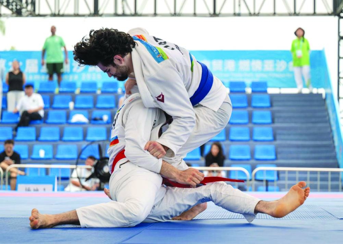 In jiu-jitsu, Ahmed al-Qardaghi exited the competition after losing to Jordan's Alaa Aldin al-Khazai in the Round of 16.