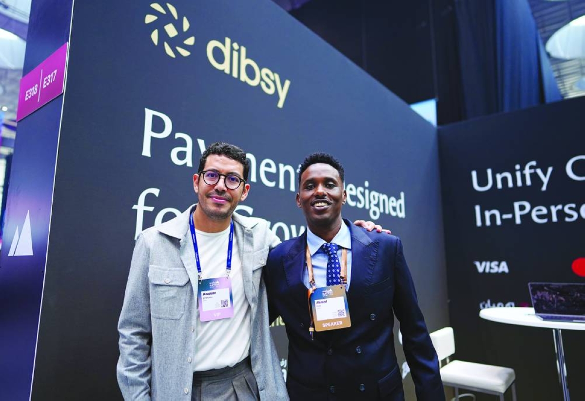 Dibsy co-founder and chief technology officer Anouar el-Mekki and Dibsy co-founder and president Ahmed Isse.