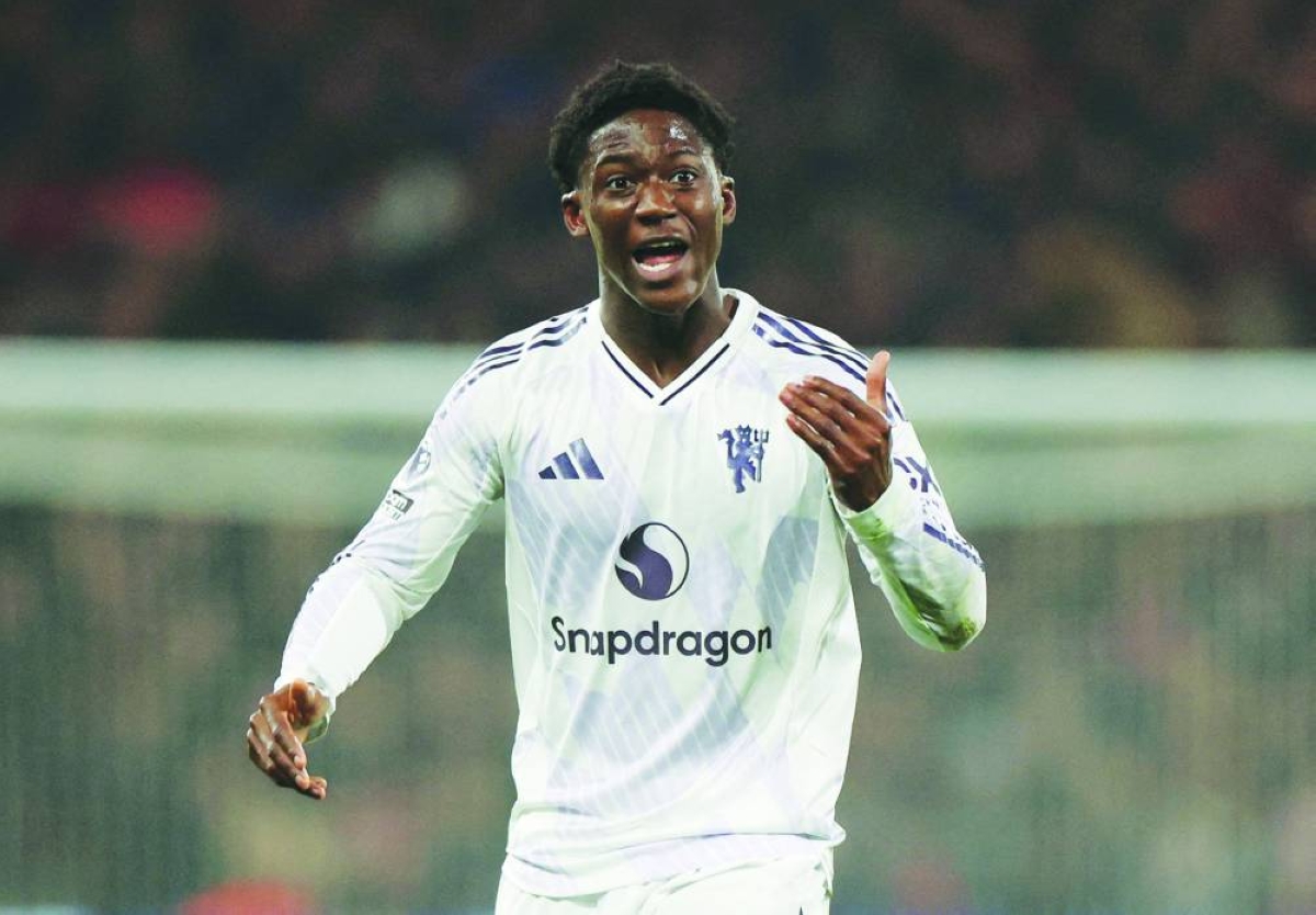 Premier League - AFC Bournemouth v Manchester United - Vitality Stadium, Bournemouth, Britain - March 20, 2026
Manchester United's Kobbie Mainoo reacts. REUTERS (FILE PHOTO)