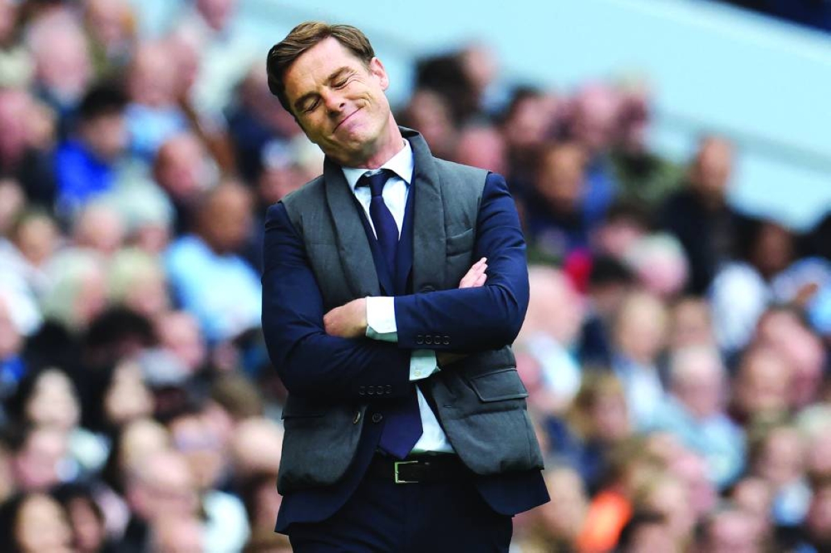 Burnley's English manager Scott Parker reacts on the touchline during the English Premier League football match between Manchester City and Burnley at the Etihad Stadium in Manchester, north-west England, on September 27, 2025.
Scott Parker has left his position as head coach of Burnley following the club's relegation from the Premier League, it was announced on April 30, 2026. (AFP/File Picture)
