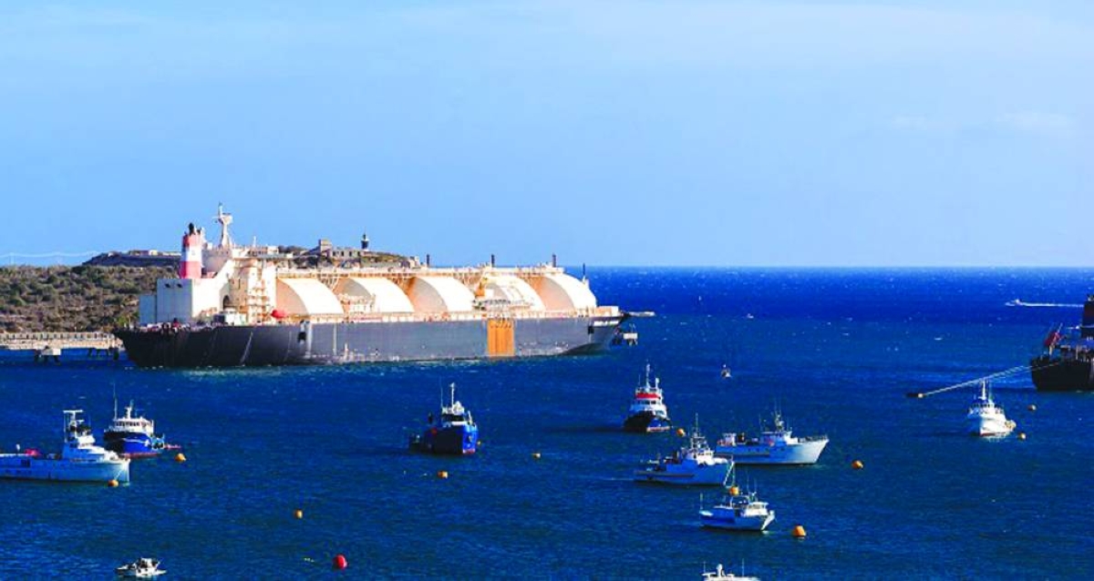 An aerial view of Marsaxlokk Bay, Malta shows an LNG carrier anchored near the harbour, with fishing boats and pleasure craft on turquoise water. Asia spot liquefied natural gas prices rose last week as efforts to end the Iran war remained at an impasse. 

Picture credit: Abdullah bin Hamad Al-Attiyah International Foundation for Energy and Sustainable Development.