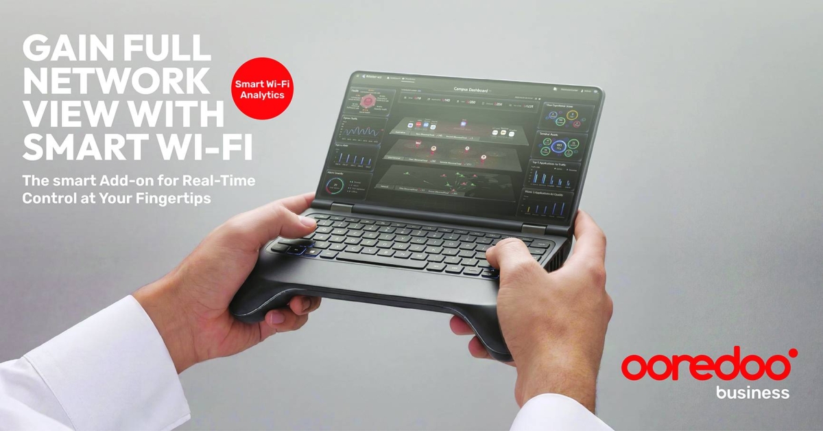 As an add-on to Ooredoo’s Smart Wi-Fi portfolio, the service introduces a unified analytics dashboard that provides a comprehensive view of network health, user behaviour, and application performance