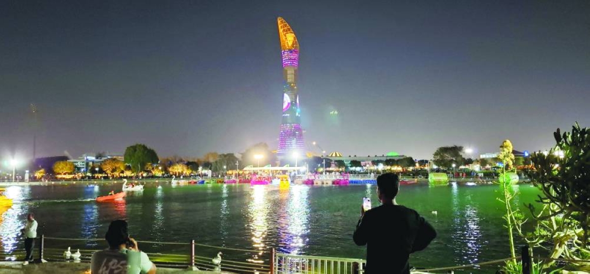 A view of a calm evening during the last Ramadan night. 
PICTURE: Thajudheen