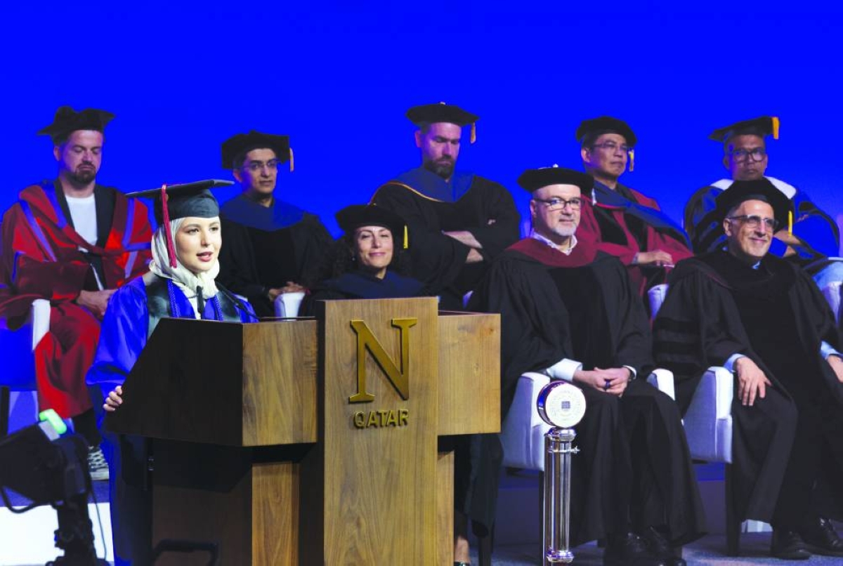 
Class of 2026 speaker Isra Fejzullaj reflects on a shared journey of growth, resilience, and the responsibility of storytelling. 
