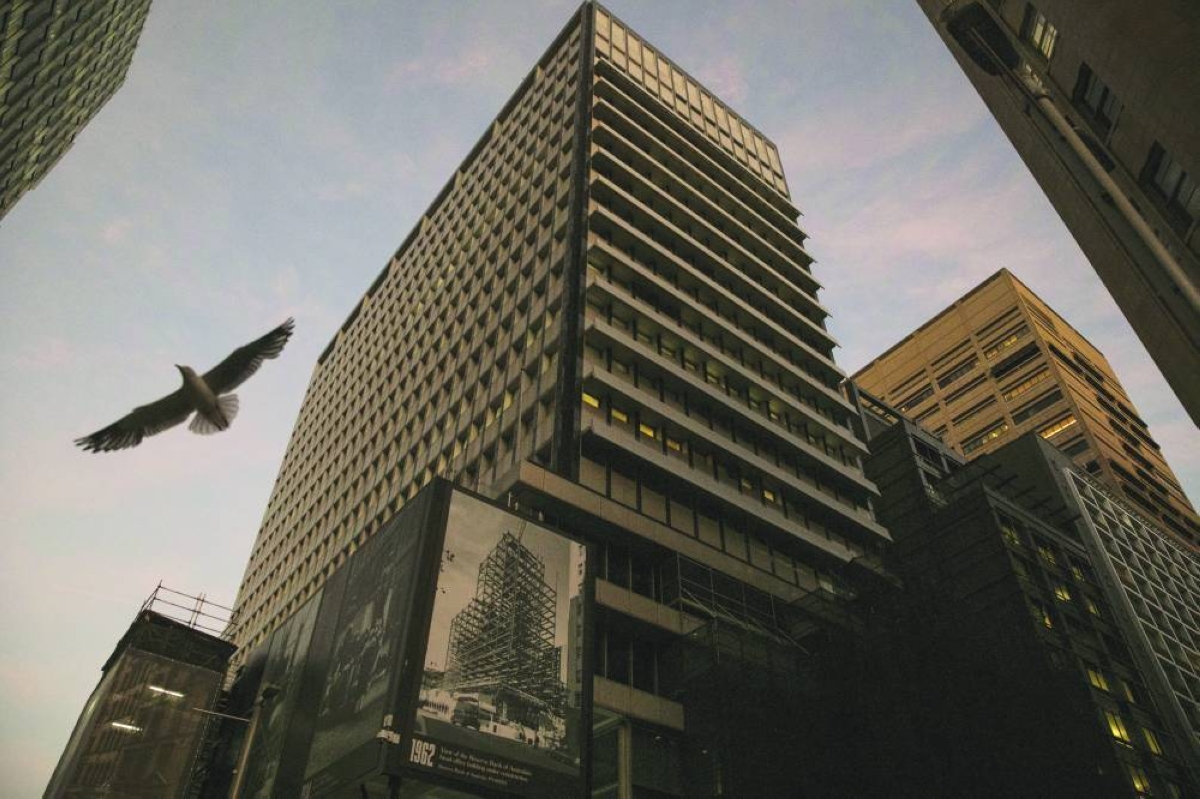 The Reserve Bank of Australia building in Sydney. Australia's central bank lifted rates ​for a third time this ‌year Tuesday, returning borrowing costs to post-pandemic highs and warning that inflation would ‌remain sticky as ⁠the conflict in the ‌Middle East unleashed a global oil shock.