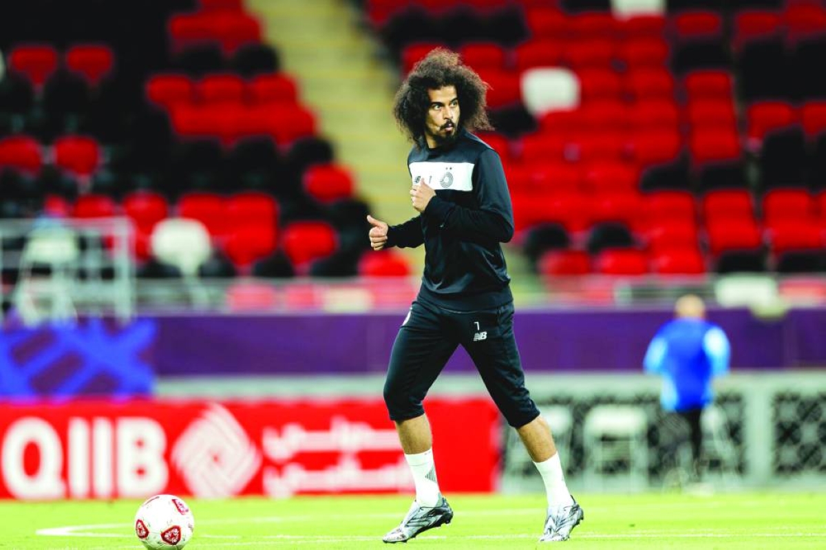 
Forward Akram Afif holds the key to Al Sadd’s aim of winning a record-extending 20th Amir Cup title as they face holders at Khalifa International Stadium today. 