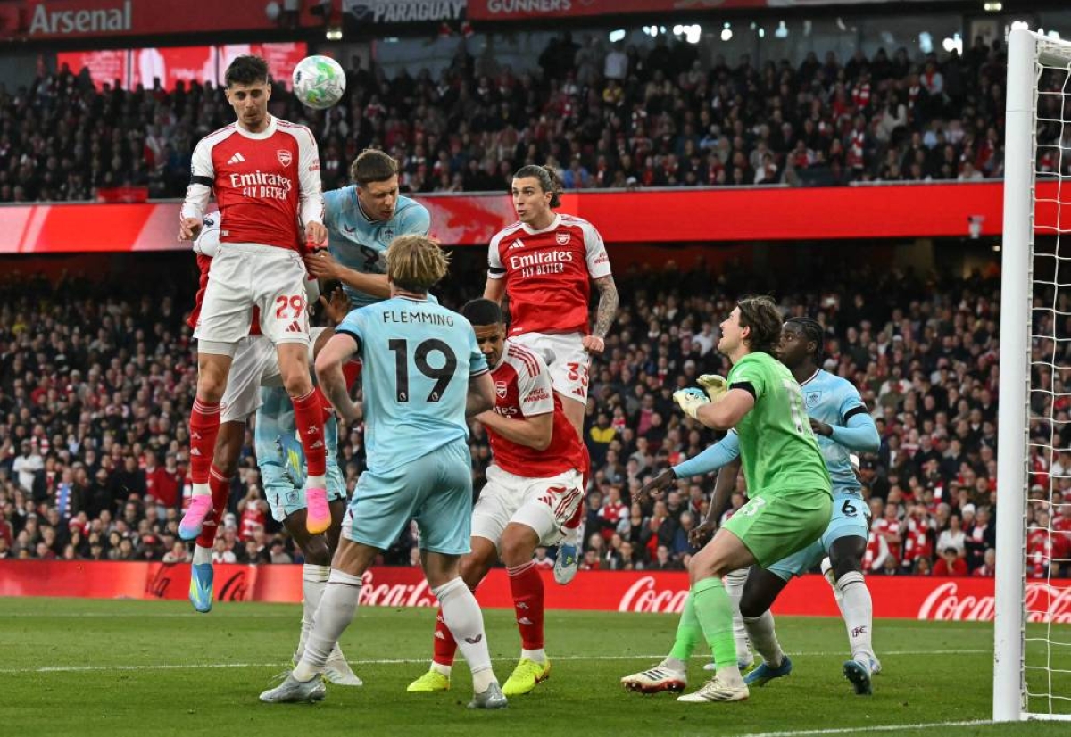 Kai Havertz headed in the only goal for Arsenal but was also lucky to avoid a second-half red card.