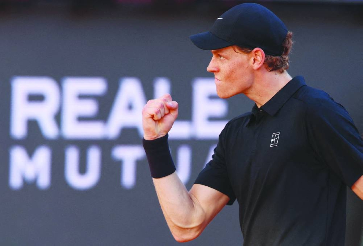 Italy's Jannik Sinner, the red-hot men's title favourite in the absence of injured rival Carlos Alcaraz, will start his bid for a maiden Roland Garros crown against French wildcard Clement Tabur, the world number 165. (Reuters)