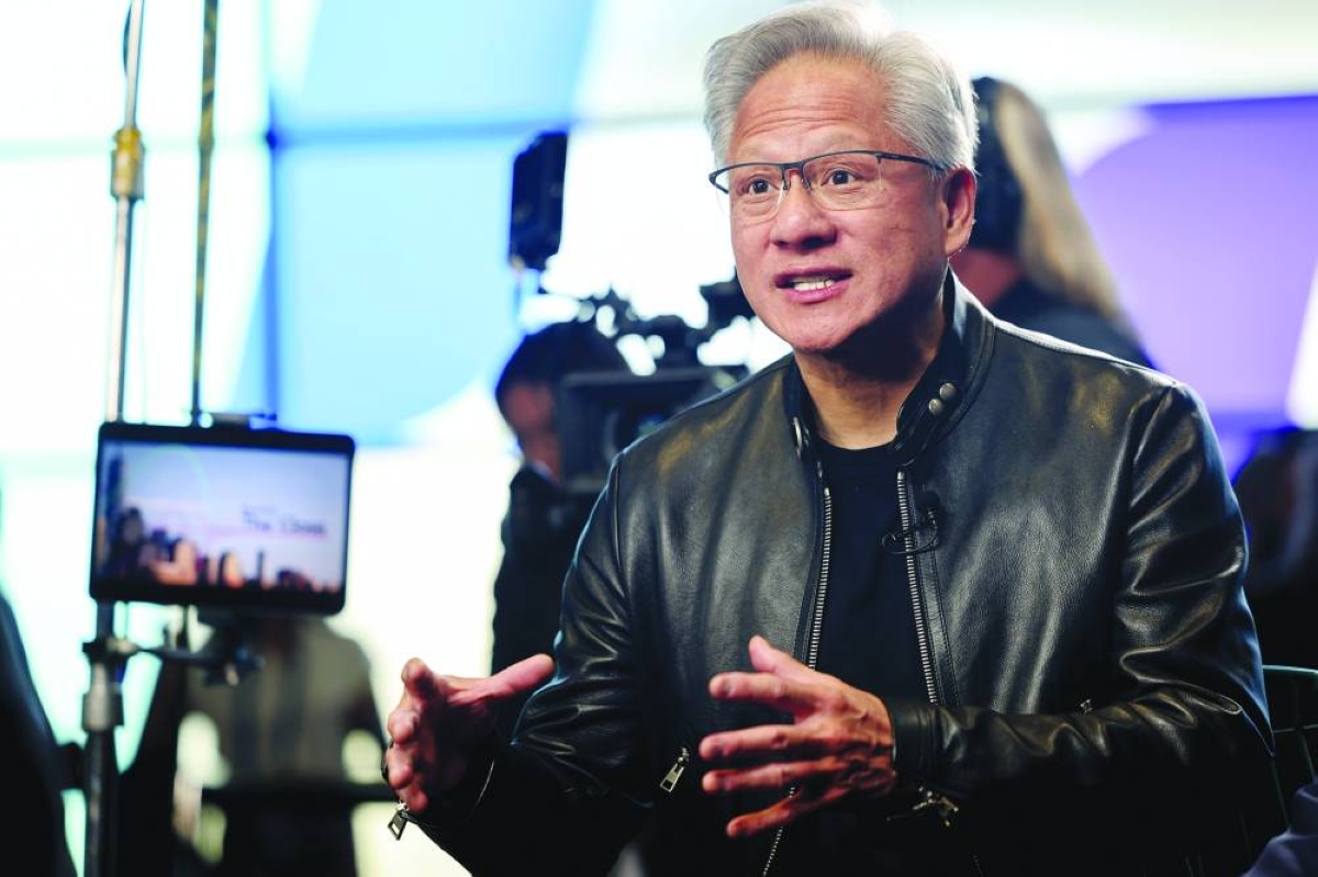 Nvidia CEO Jensen Huang.