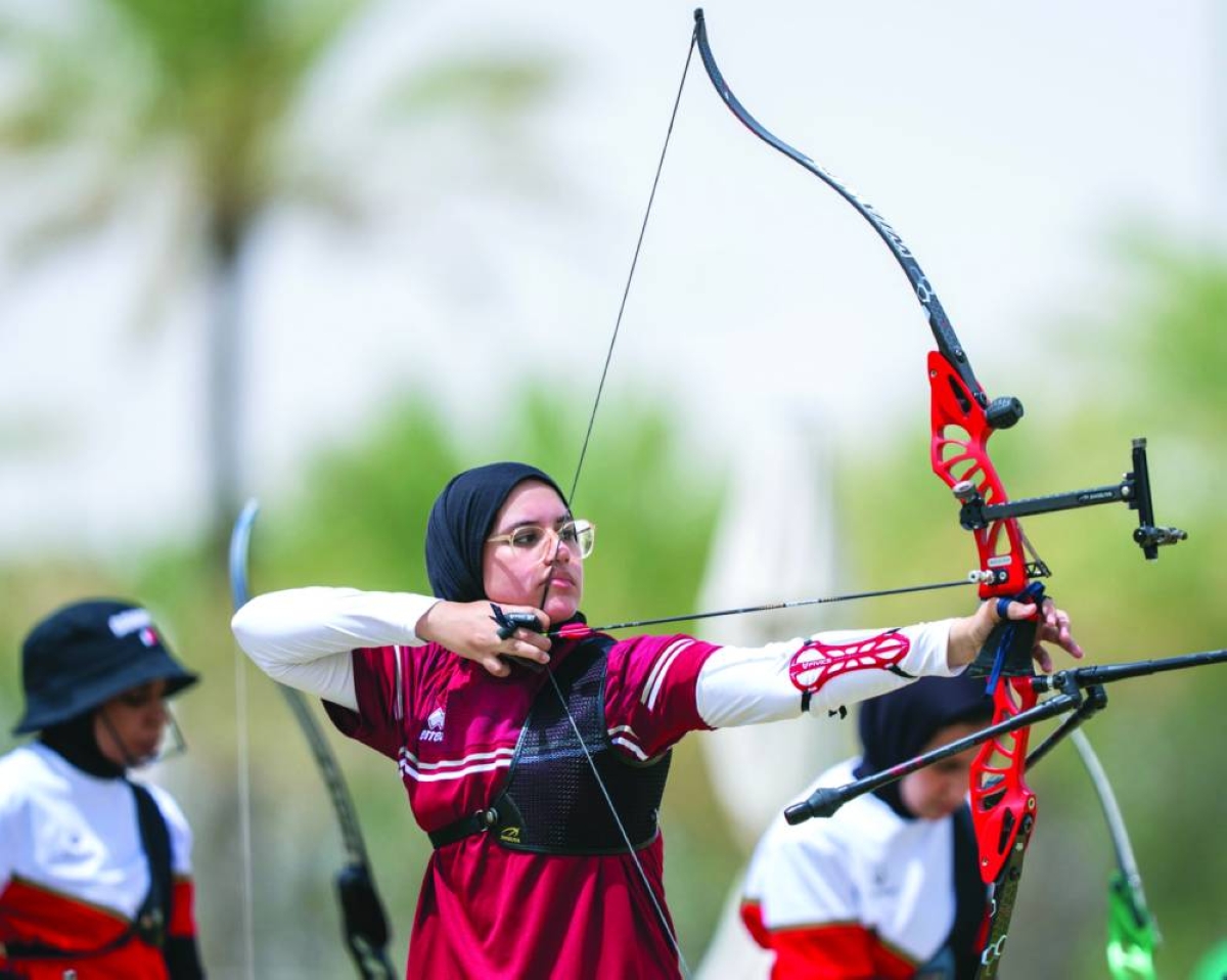 
Qatar’s Reem al-Saei claimed gold medal in the women’s recurve individual event. 