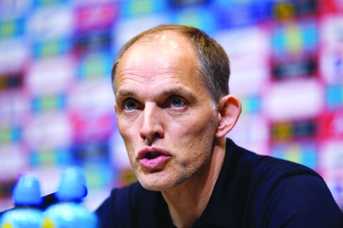 England manager Thomas Tuchel told a press conference at Wembley that the balance of his squad was more important than picking star names. (Reuters)