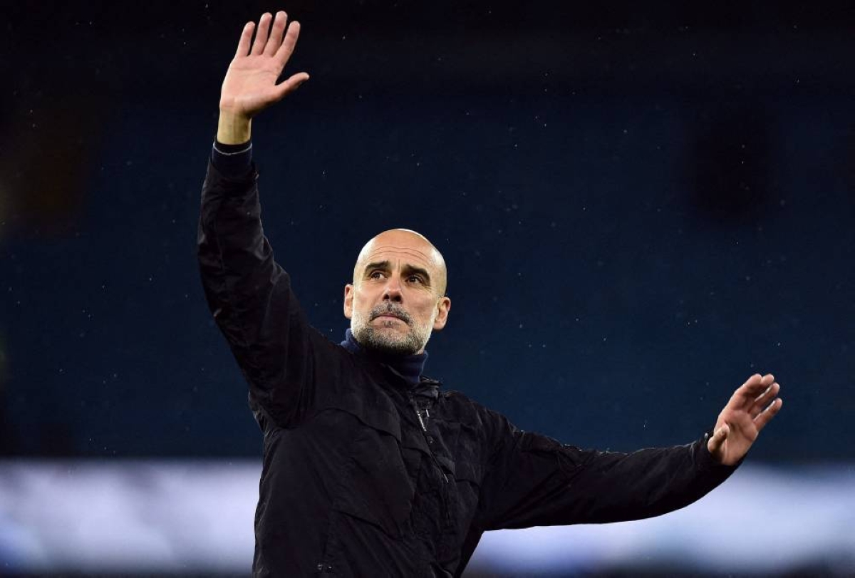 After amassing 20 trophies, including six Premier League titles and the club's first Champions League, Pep Guardiola will step aside following Sunday's match at home to Aston Villa. (Reuters)
